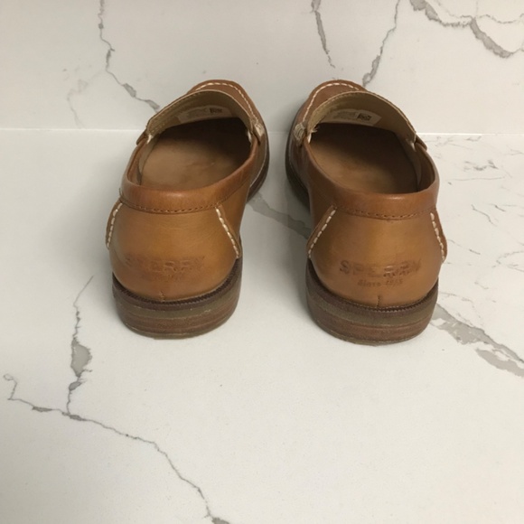 Sperry Top- Sider Seaport Leather Penny Loafer Oxford US 7 Women’s Shoes - Picture 3 of 13
